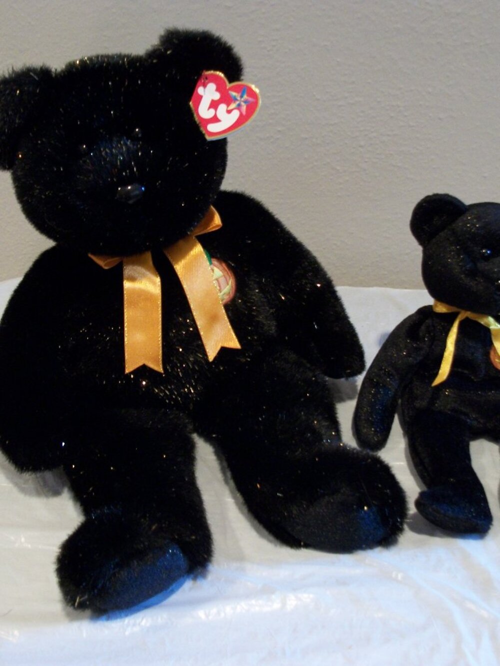 Ty Halloween "HAUNT" Beanie Baby and Buddy Bears with all tags